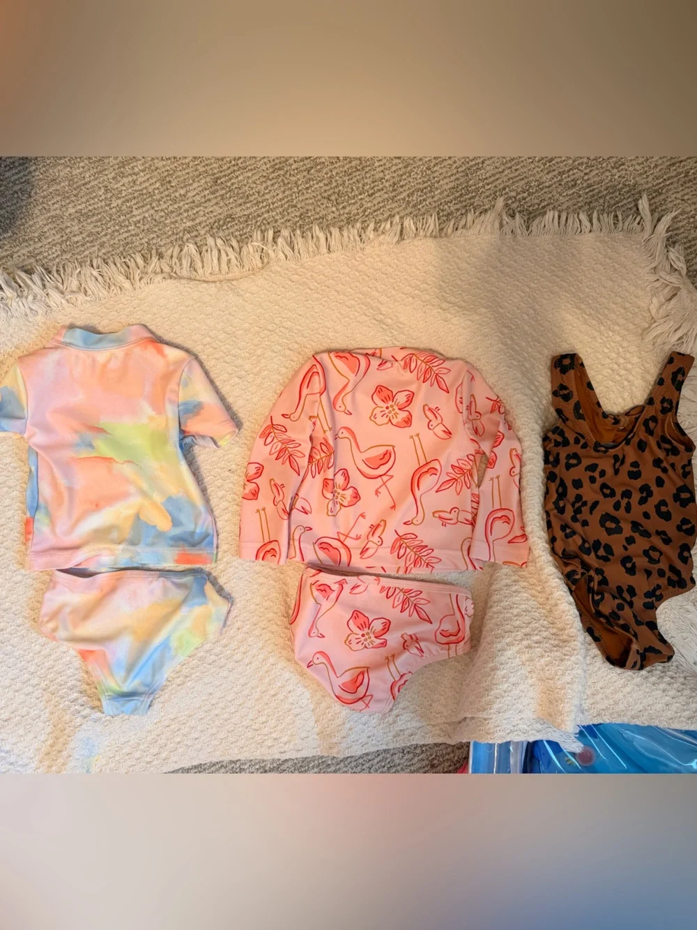 Carter's Baby Bathing Suits Size 6 Months 6M two piece one piece Old Navy Bundle